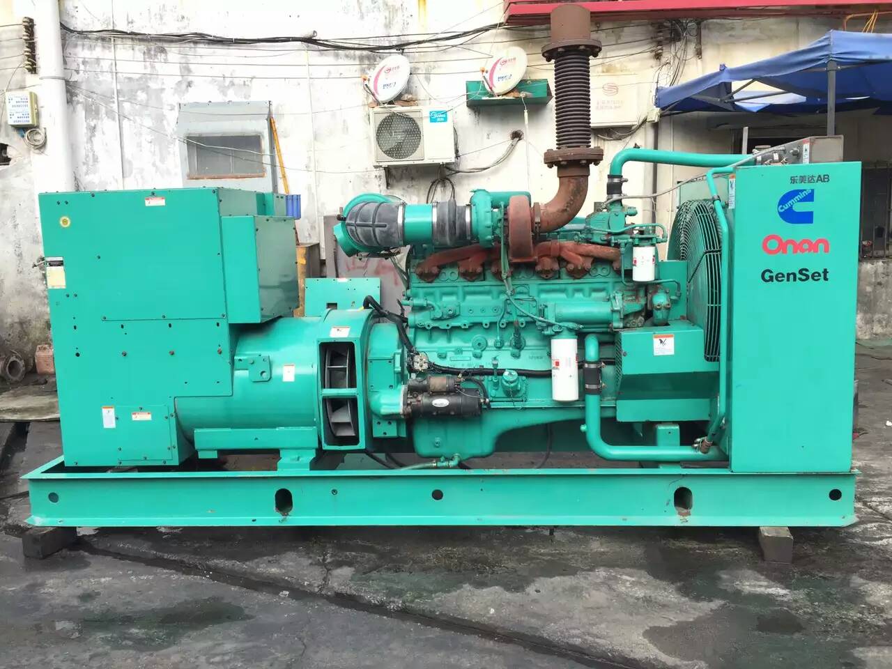 海门租赁发电机-柴油发电机不正常冒烟的原因